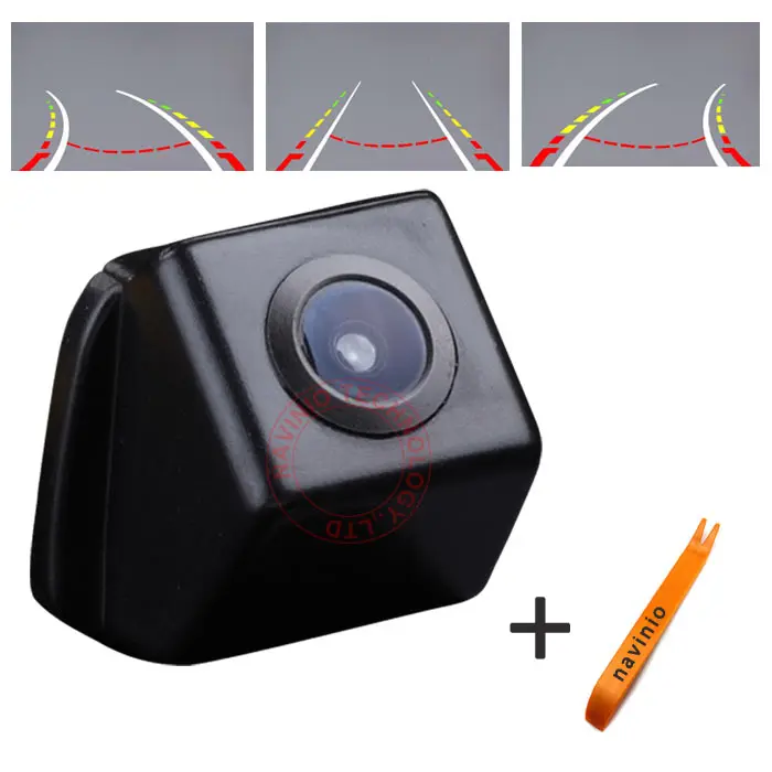 

CCD car track camera reversing trajectory for Toyota Camry Prius Kamera for GPS DVBT radio free shipping NTSC PAL( Optional)