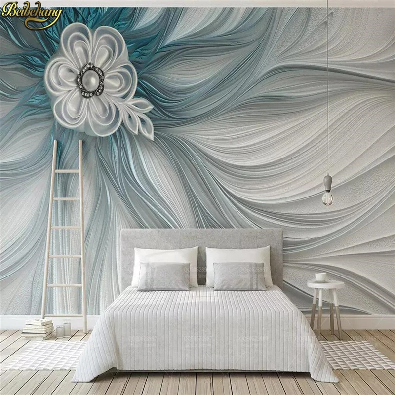 

beibehang Custom photo 3d wallpaper mural atmospheric relief striped lines modern fashion 3d background wall papers home decor