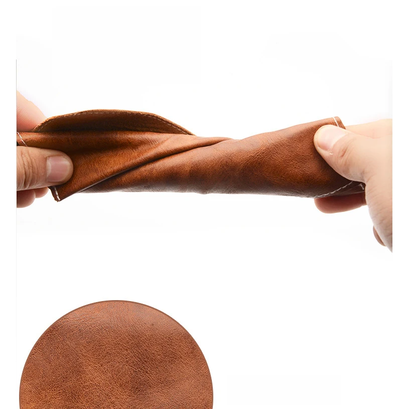 Mimiyou Top-grade Leather Spectacle Cases for Eyeglasses Men Women Fashion Vintage Waterproof  Sunglasses Box Bag Protector
