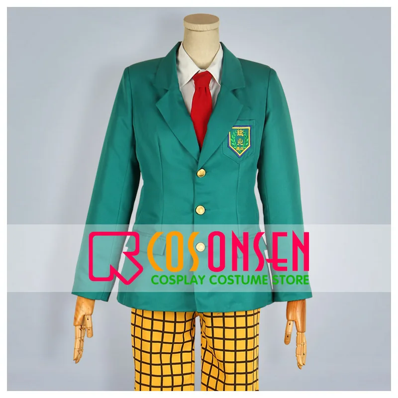 

COSPLAYONSEN Yowamushi Pedal Sohoku High School Uniform Sakamichi Onoda Cosplay Costume All Size