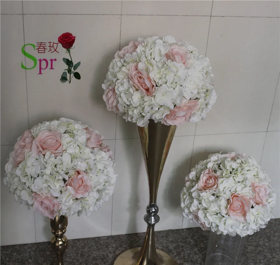 

SPR Новинка! Бесплатная доставка! 10 шт./лот Свадебные дороги свинца лаванды Искусственные цветы Свадебные настольные цветы, стол центральный-слоновая кость