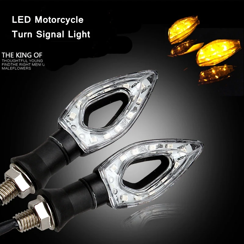 2pcs 12v Turn Signal Lamp Led Turn Signal Light For Aprilia Mana 850 Gt Rs125 Rsv Scarabeo 50 100 200