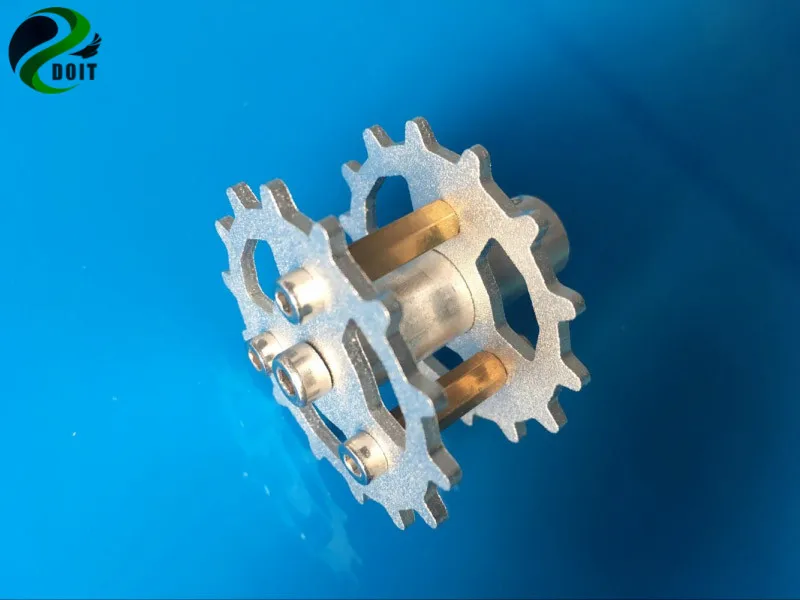 DOIT-Rueda de conducción oficial de aleación de aluminio para coche, accesorio para tanque, chasis, oruga, clavadora, nuevo TW-03