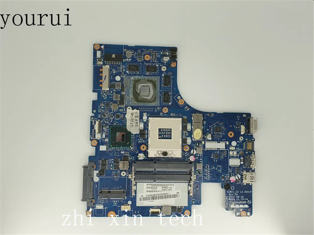 

yourui Original For Lenovo Ideapad Z500 P500 Laptop motherboard VIWZ1 LA-9061P DDR3 Test all functions