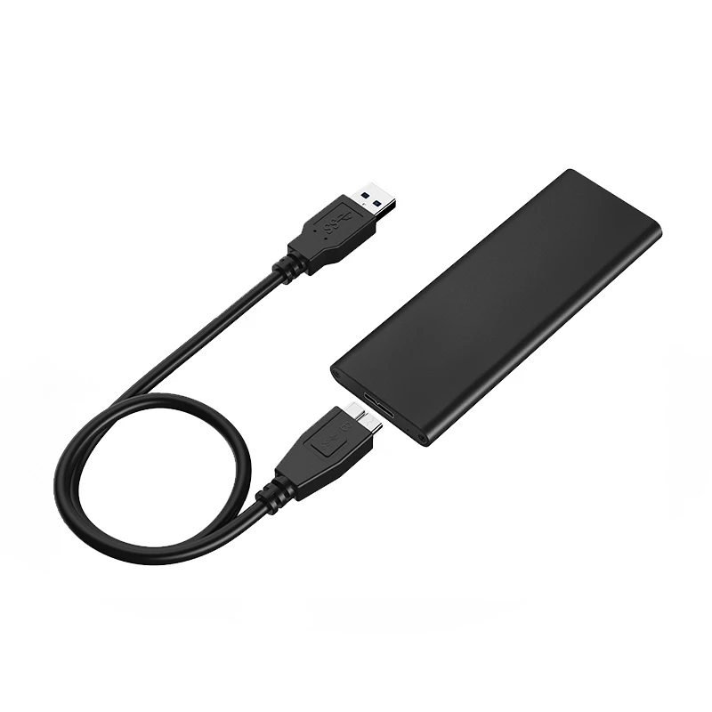 Usb 3.0 para m.2 ngff ssd adaptador de caixa de disco rígido móvel ssd externo caso do cerco para m2 ssd usb 3.0 caso 2230/2242/2260/2280 m2