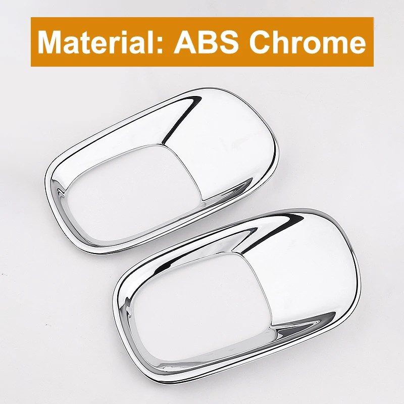 ABS Chrome Car Styling Running Light Front Rear Fog Lamp Cover For Jeep Renegade BU 2015 2016 2017 2018 2019 2020 Accessories