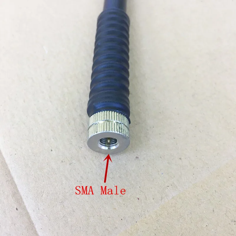 Telescope High Gain VHF 136-174mhz SMA Male antenna for Yaesu Vertex Linton Lisheng etc walkie talkie