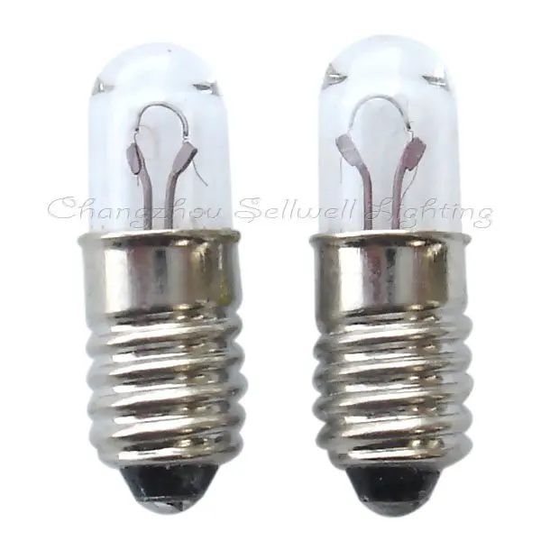 

E5 T5x16 6v 1w Miniature Lamp Light Bulb A246