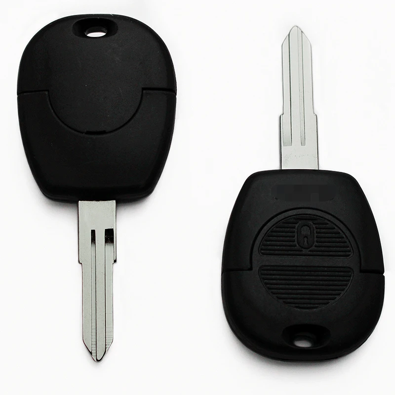 

2 Button Remote Flip Fob Car Key Shell for Nissan Micra Almera Primera X-Trail Replacement Uncut Blade Key Case Cover