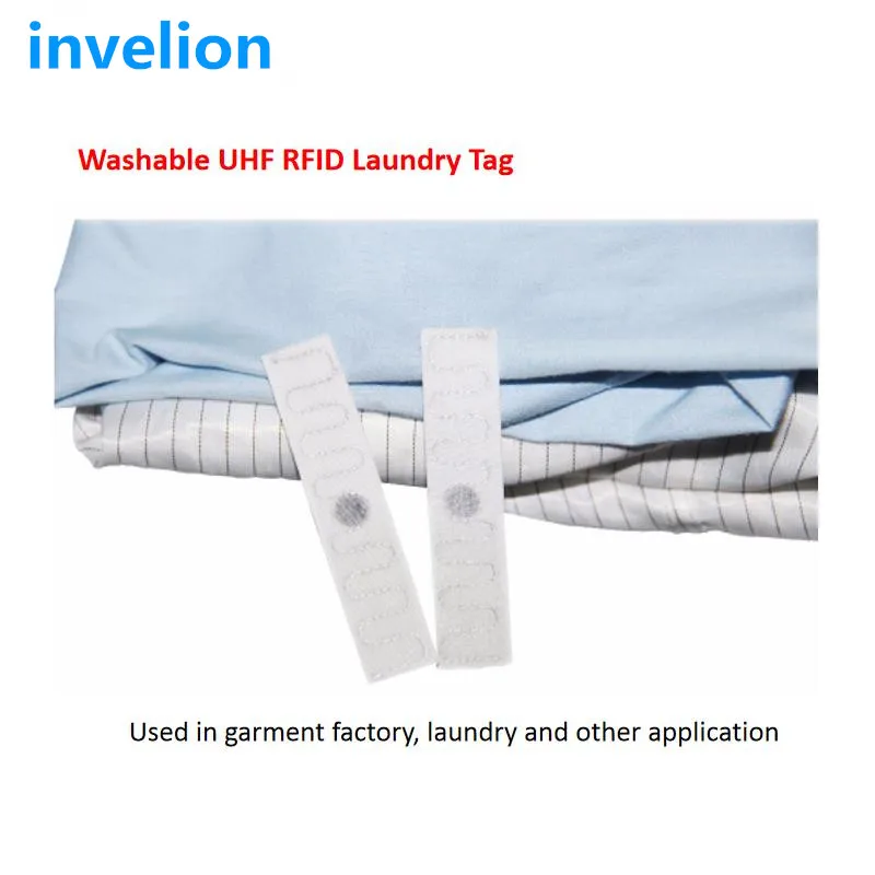 uhf rfid clothing tag washable anti high temperature rfid garment inventory laundray management