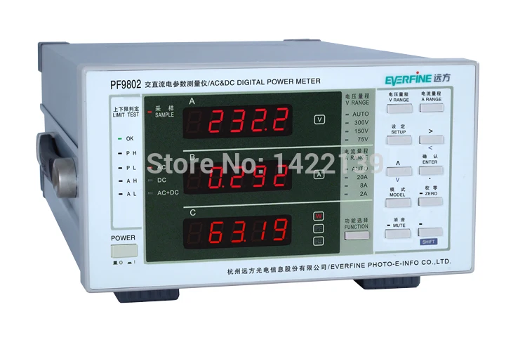 New PF9802 DIGITAL POWER METER(AC & DC MODEL)