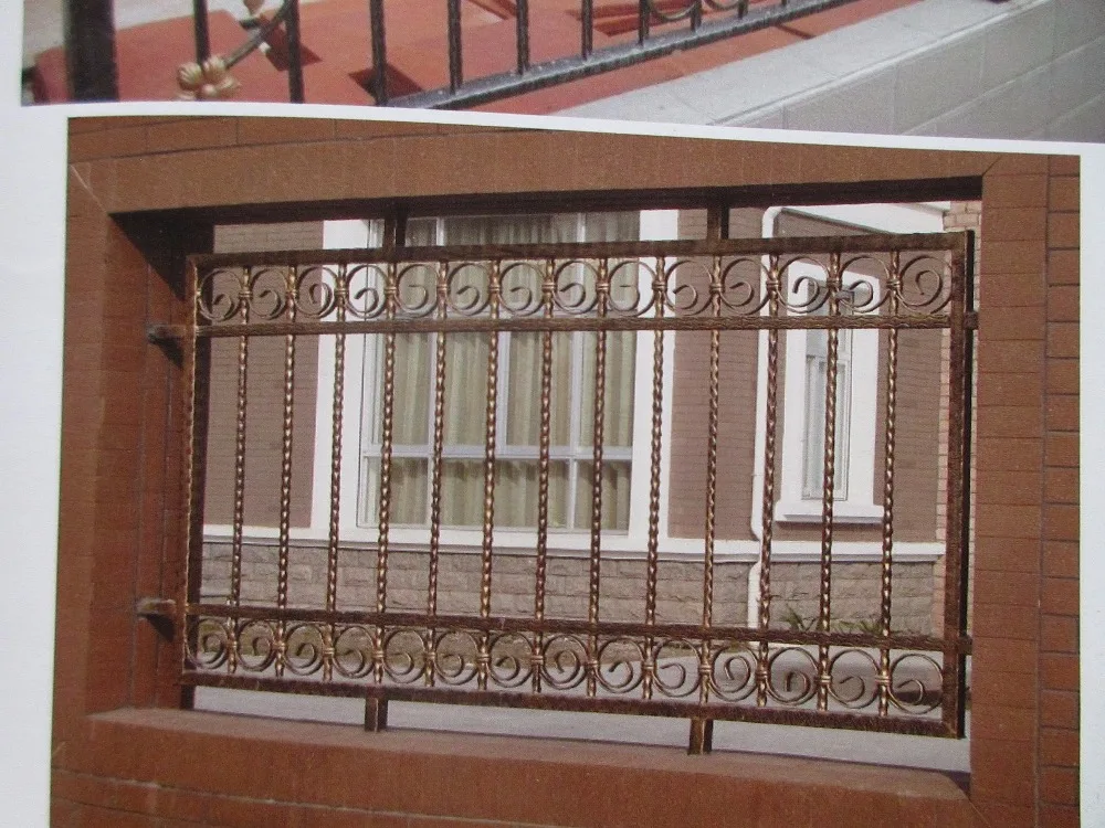 Hench 100% handmade forged custom designs iron fence for sale