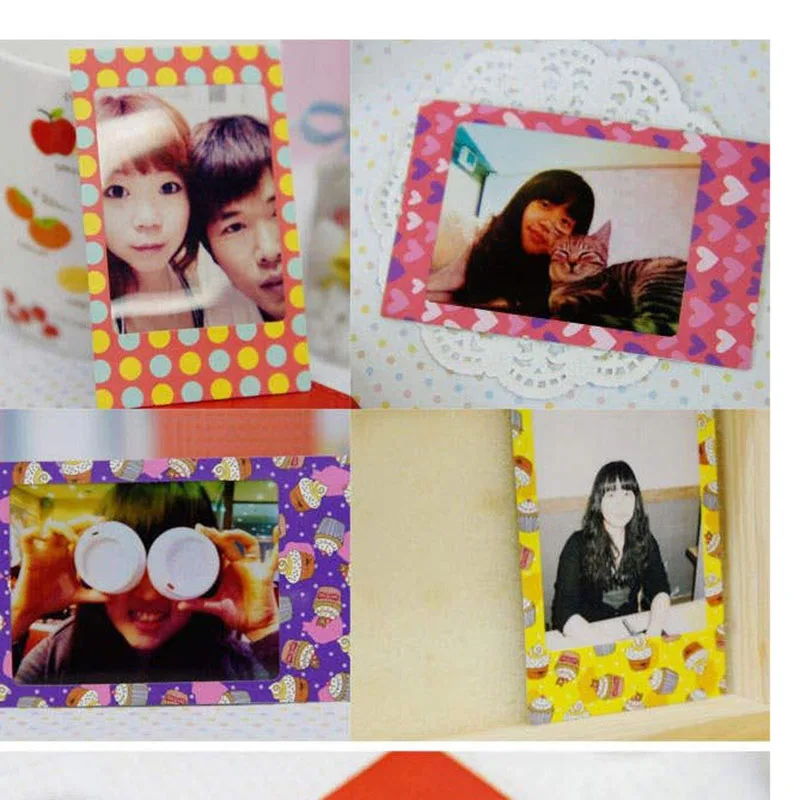 DIY 20pcs/set New Cute for Polaroid Films Photo Cute Diary Stickers For FujiFilm Instax Mini Instant 11 9 8 7S 25 50S