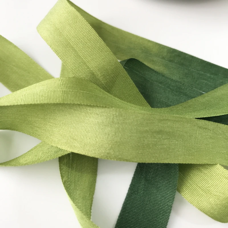 13mm,100% real pure silk woven double face taffeta silk ribbons for embroidery and handcraft project,gift packing