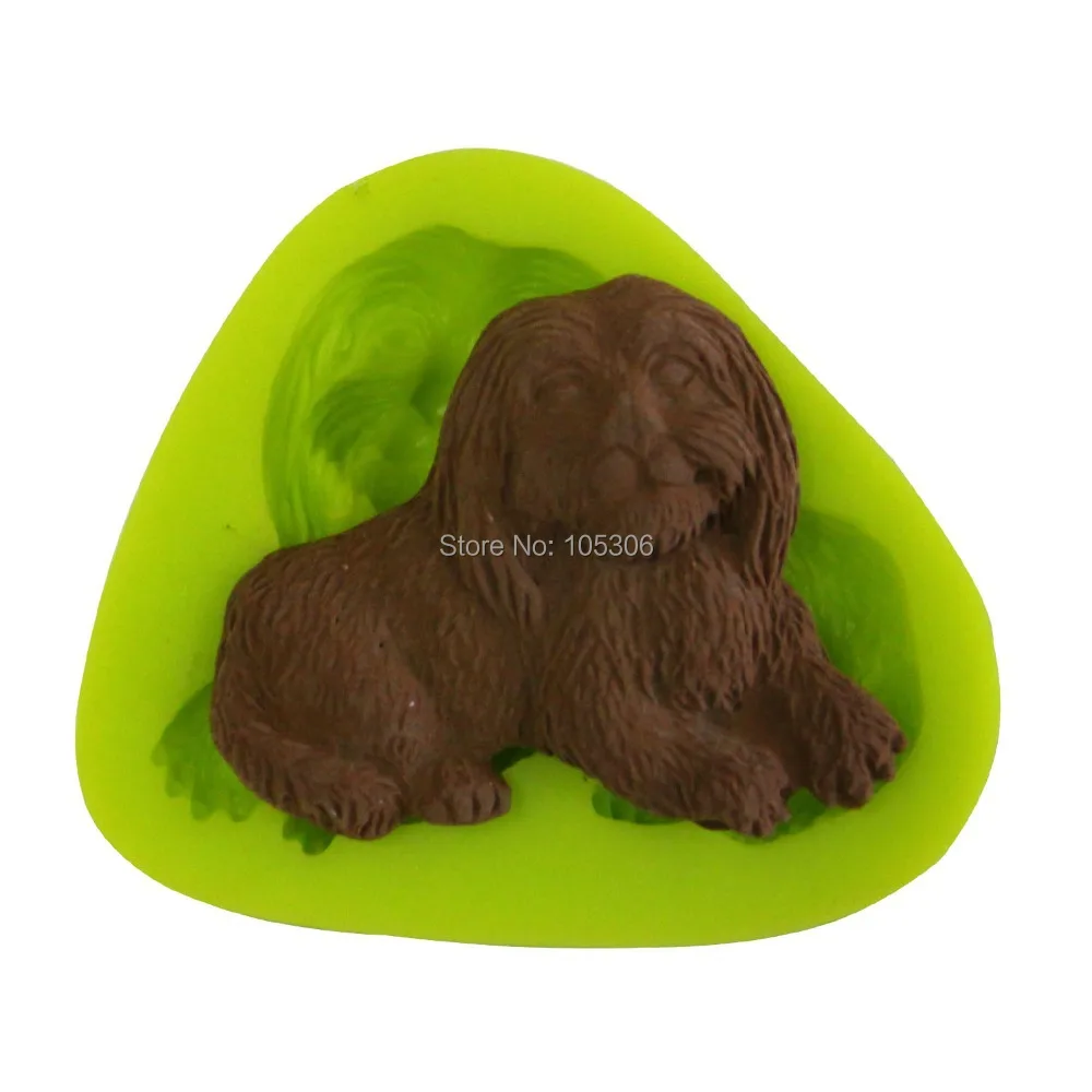 

Bakeware Fondant Animal Dog 3D Silicone Cake Mold Soap Moldes De Silicona Silicon Molds Cake Decorating Baking Tools For Cakes