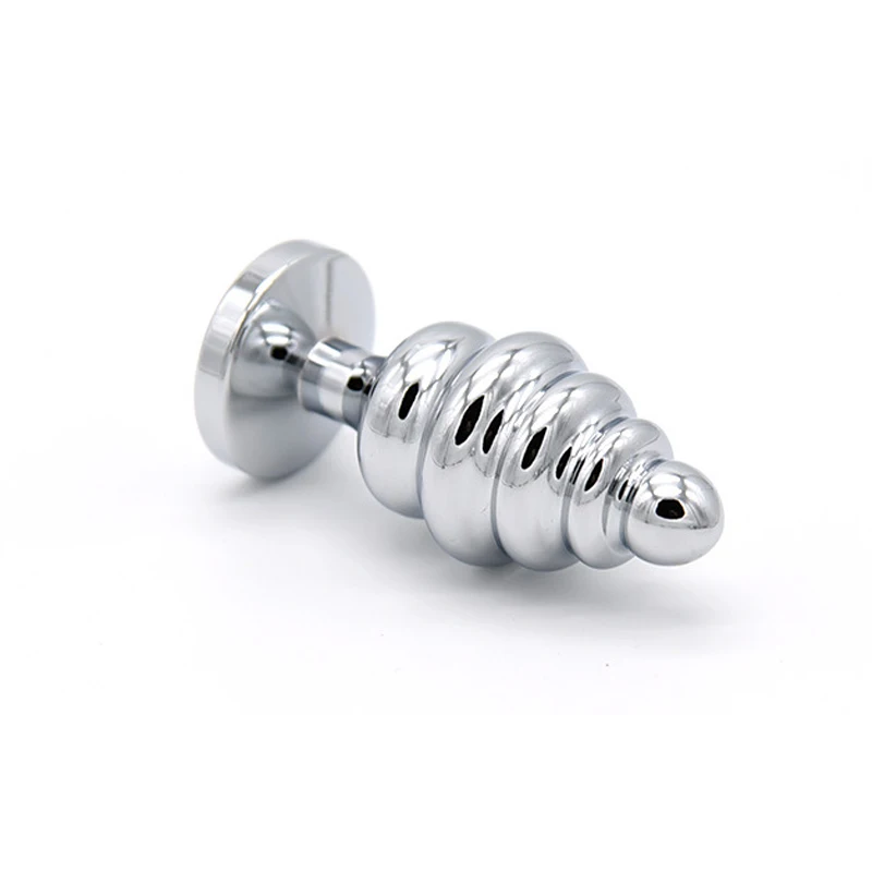 Tapón Anal de acero inoxidable para hombres y mujeres, vibrador sexual de pulso de descarga eléctrica, masajeador de próstata, masturbador, tapón