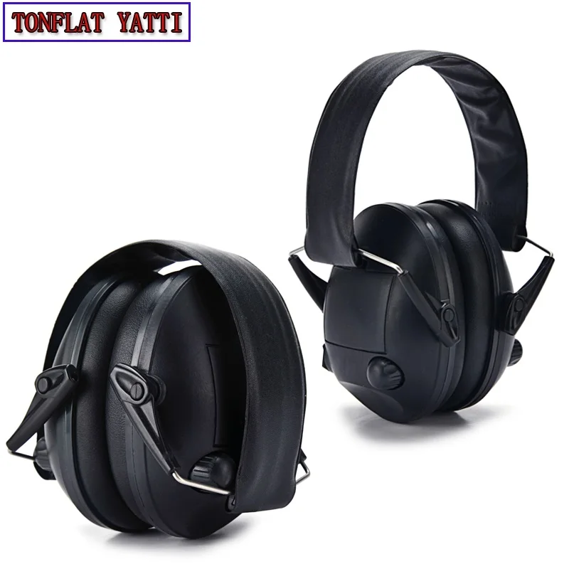 Military Army Tactical Battlefield Shooting Ear With Pickup Function Folded Sport Hunting Electronic Hearing Protection Earmuff