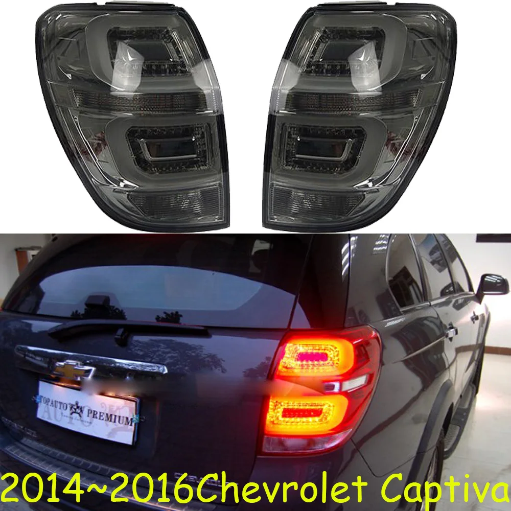 one set Car tail lights for taillight Captiva 2008~2016year LED Captiva Tail Light Rear Lamp DRL+Brake+Park+Turning Lamp