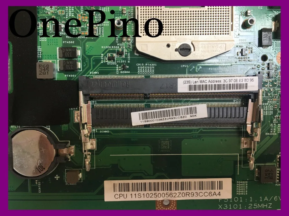 B590 laptop motherboard UMA PGA989 DDR3 Fit for Lenovo B590 laptop motherboard tested