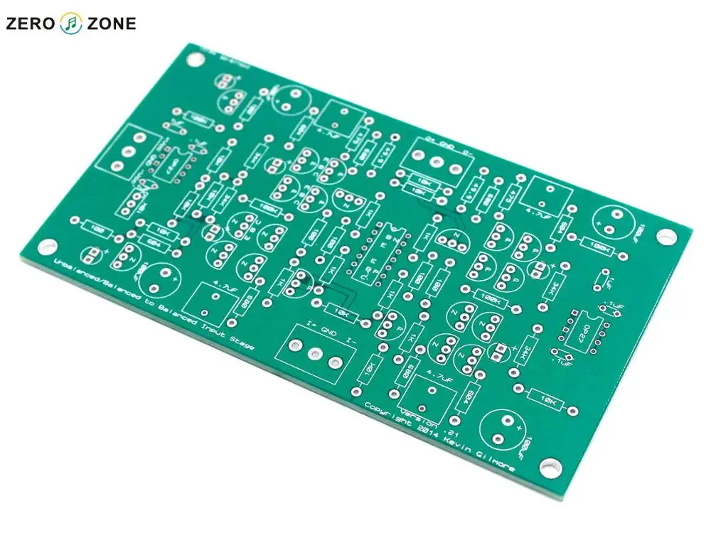 GZLOZONE Kevin Gilmore (KG) Dynahibal Fully Balanced Preamplifier Board PCB