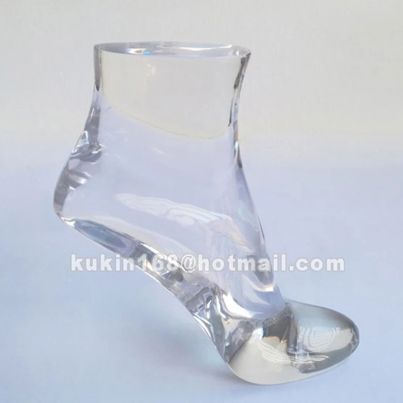 

Clear foot models, High heels / Sandals Display foot mannequin