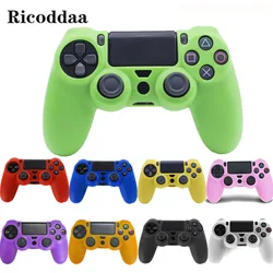 Funda de silicona suave y Flexible para mando de PS4, carcasa de goma de Gel para Sony Playstation 4, accesorio para mando de juego