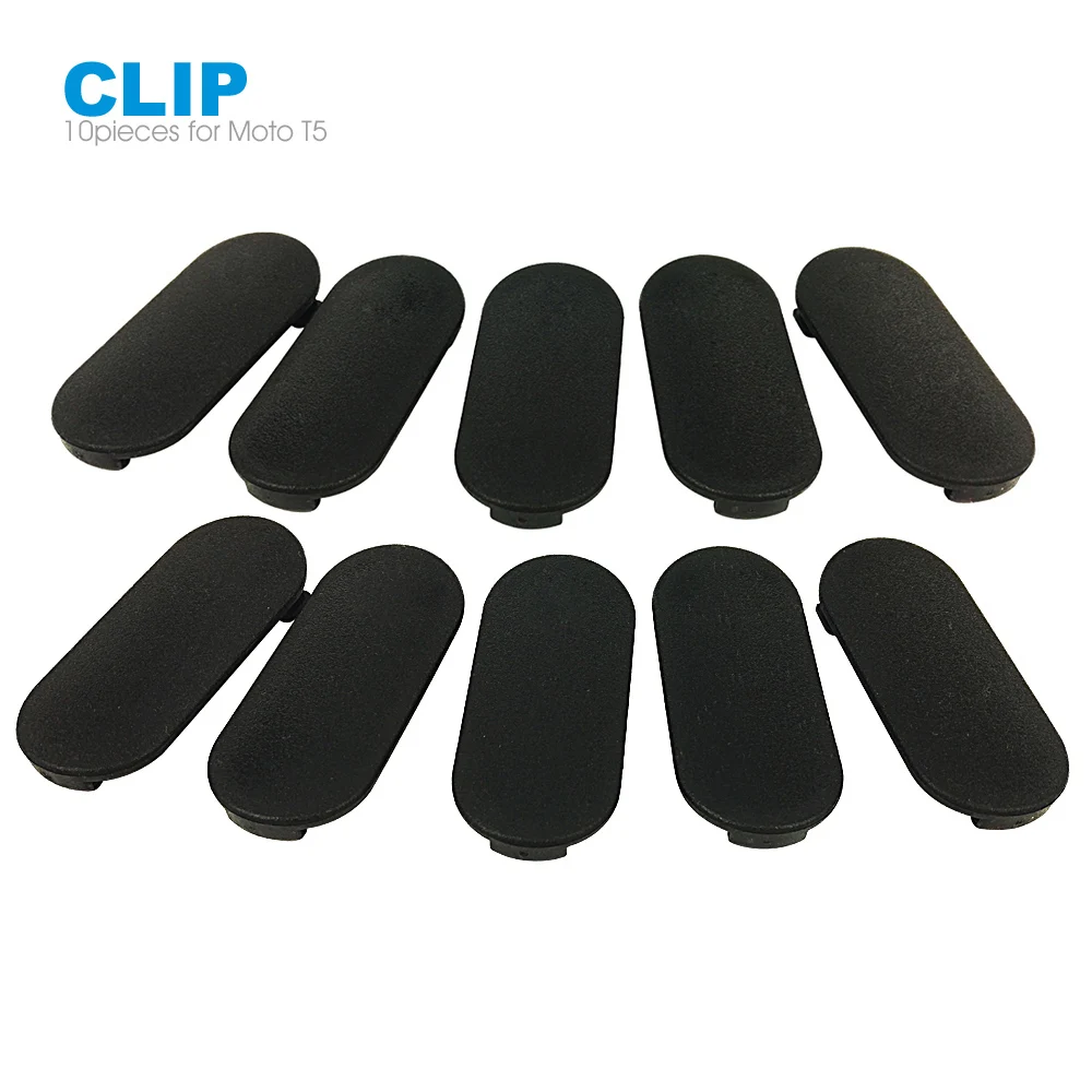 

10 Pieces Battery Back Belt Clip for Motorola TLKR T5 T6 T7 T8 T4 T40 T50 T60 Portable Walkie Talkie Two Way Radio Waist Clip