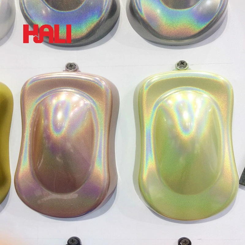 1 g/Dose, holografisches Effektpigment, Chamäleon-Pigment, Hologramm-Flocken, Regenbogen-Pigment in Pulverform, weit verbreitet für Lacke, Nägel usw. – Detail 8