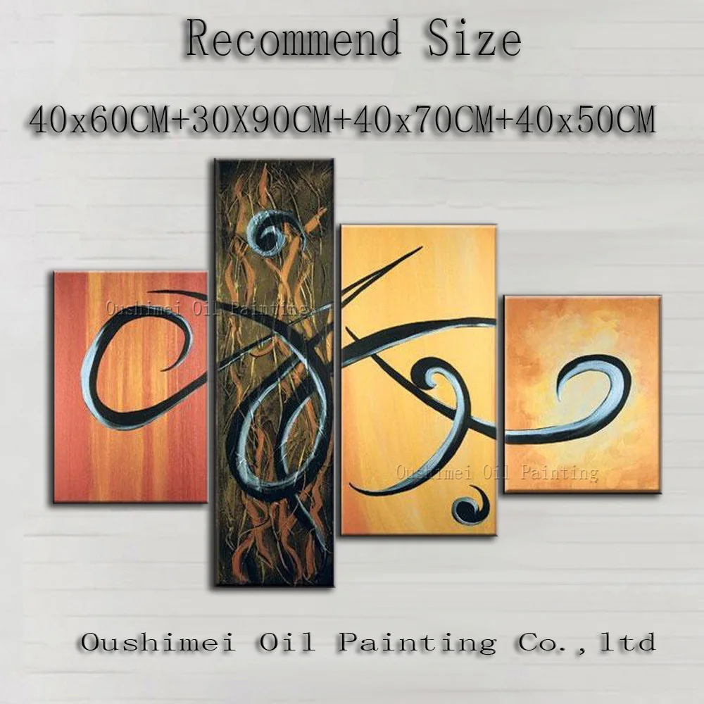 

Top Supplier Wholesale High Quality Abstract Islamic Painting On Canvas Handcraft Wall Decor Painting For Hotel Art Decoration