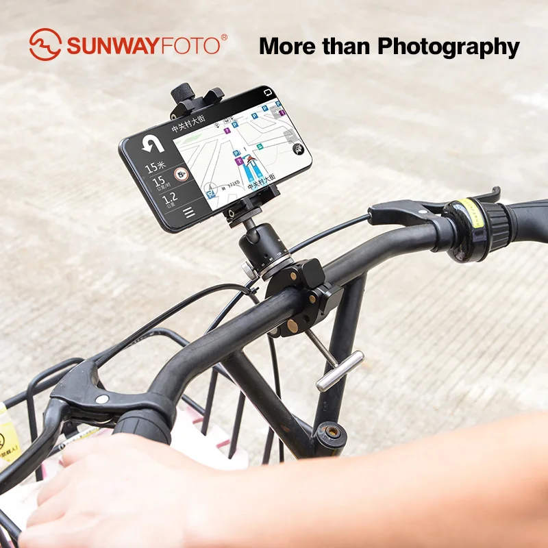SUNWAYFOTO GA-01 Magic Arm Mount 1/4" Thread Screw for LCD Monitor,LED Lights,and Super Clamp