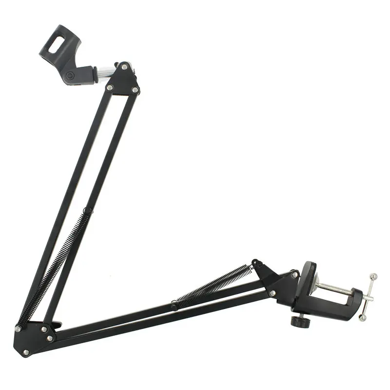 NB-35 Broadcasting Studio Microphone Mic Stand Boom Scissor Suspension Arm Mount Shock For Mounting On PC Laptop Notebook