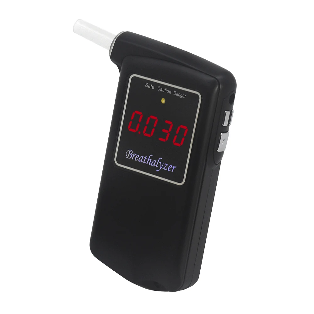 2PCS/ 2019 new Patent High Accuracy Prefessional Police Digital Breath Alcohol Tester Breathalyzer AT858S  Wholesale