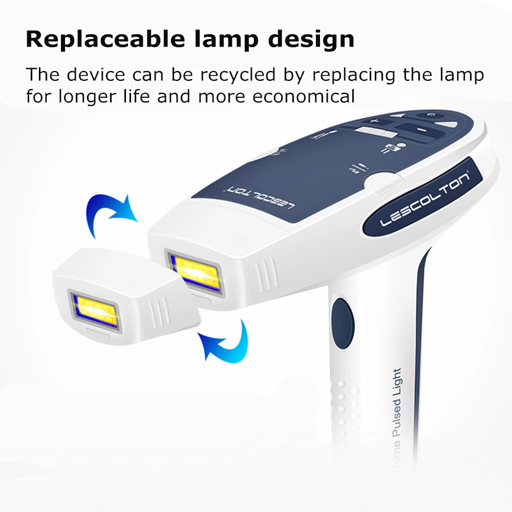 Lescolton IPL เครื่องกำจัดขนกำจัดขนเลเซอร์ Depilation เครื่องบิกินี่ผู้หญิง Depilatory Shaver T006