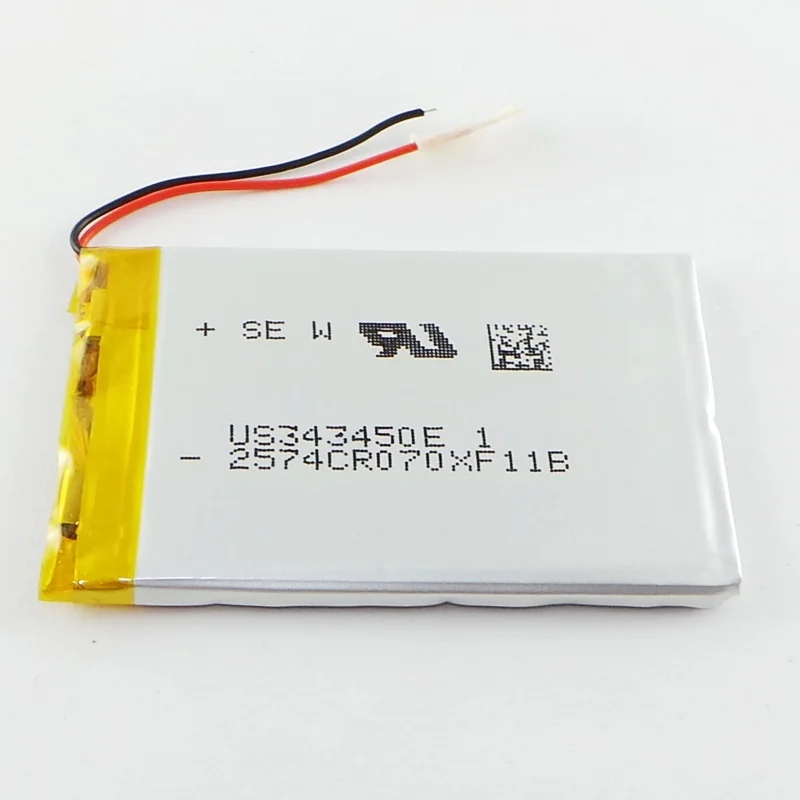 بوق هوائي للتحكم عن بعد 403450 فولت 3.7 ، بطارية ليثيوم بوليمر قابلة لإعادة الشحن ، عالمي ، 343450