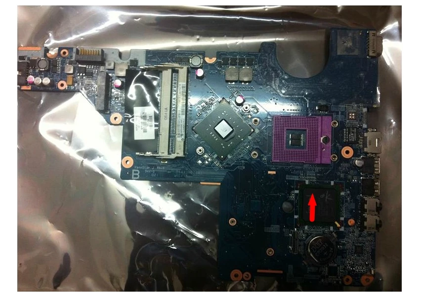 616448 -001 regazo 616448 -001 QL40 CQ62 G56 placa de conexión de vuelta de prueba completa conectar con la placa base