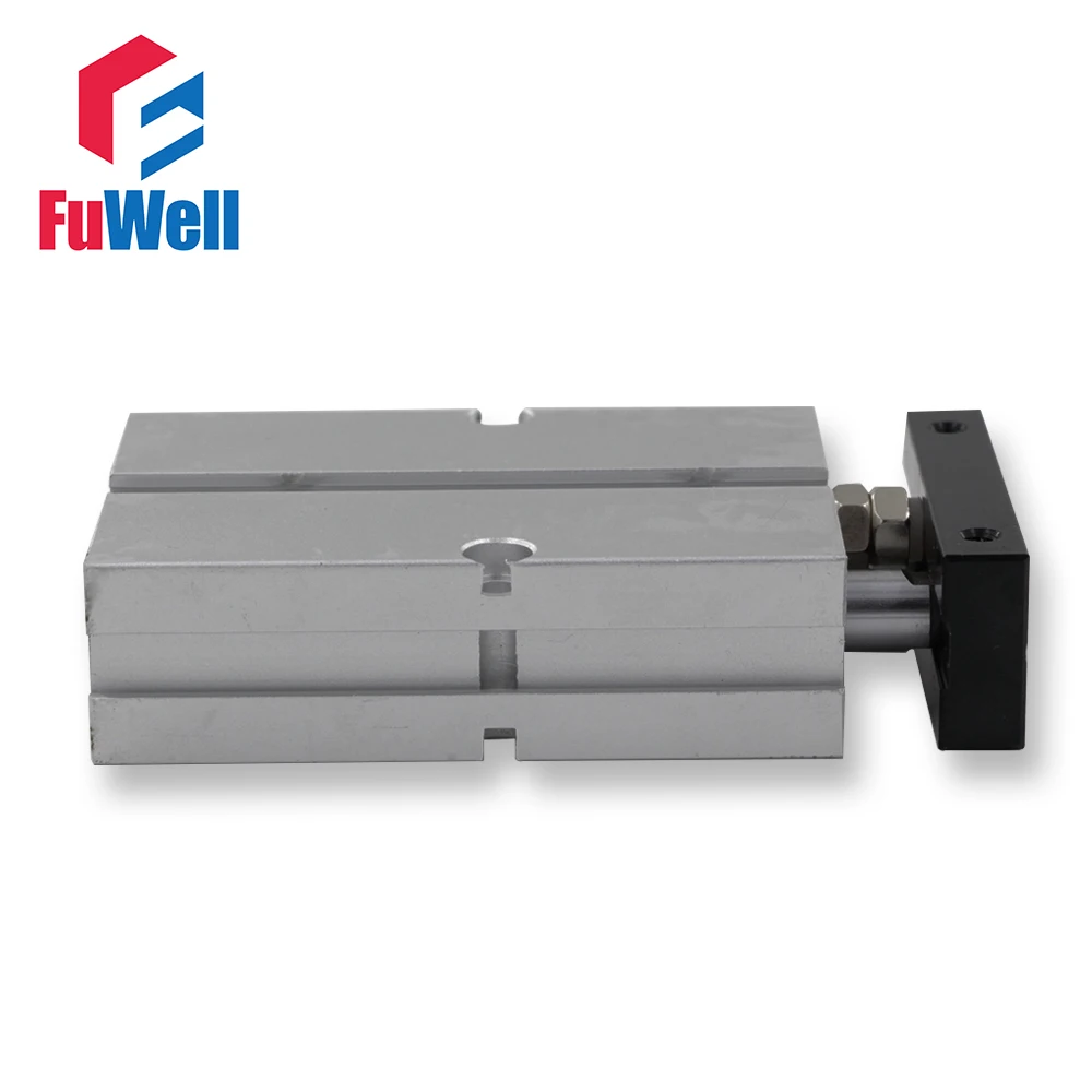 

Dual Acting Pneumatic Cylinder TN Type 20mm Bore 70/80/100/150mm Stroke Double Rod Aluminum Alloy Air Cylinder