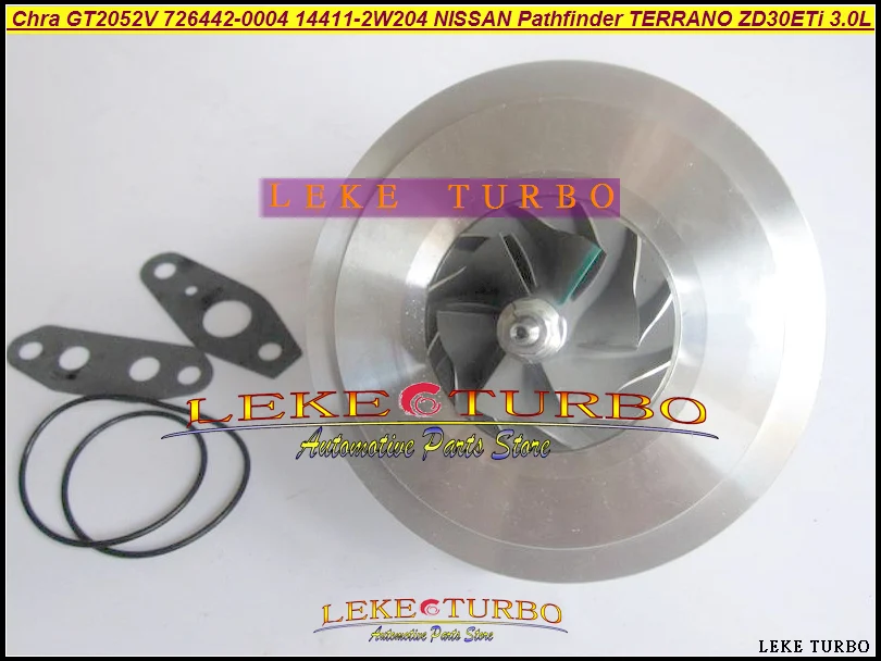 Turbo Cartridge Chra GT2052V 726442-0004 726442-0001 726442-5004S 726442 14411-2W204 For NISSAN Pathfinder TERRANO ZD30ETi 3.0L