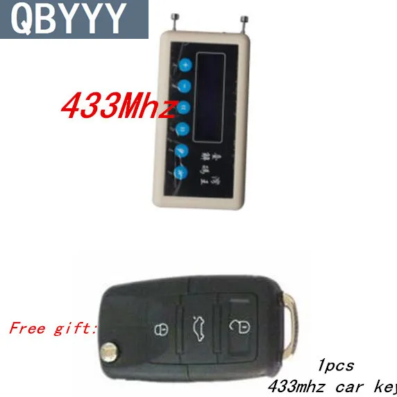 QBYYY 433Mhz Remote Control Signal Detector wireless remote key decoder scanner + SK330 pair cloning Car Key Remote Control