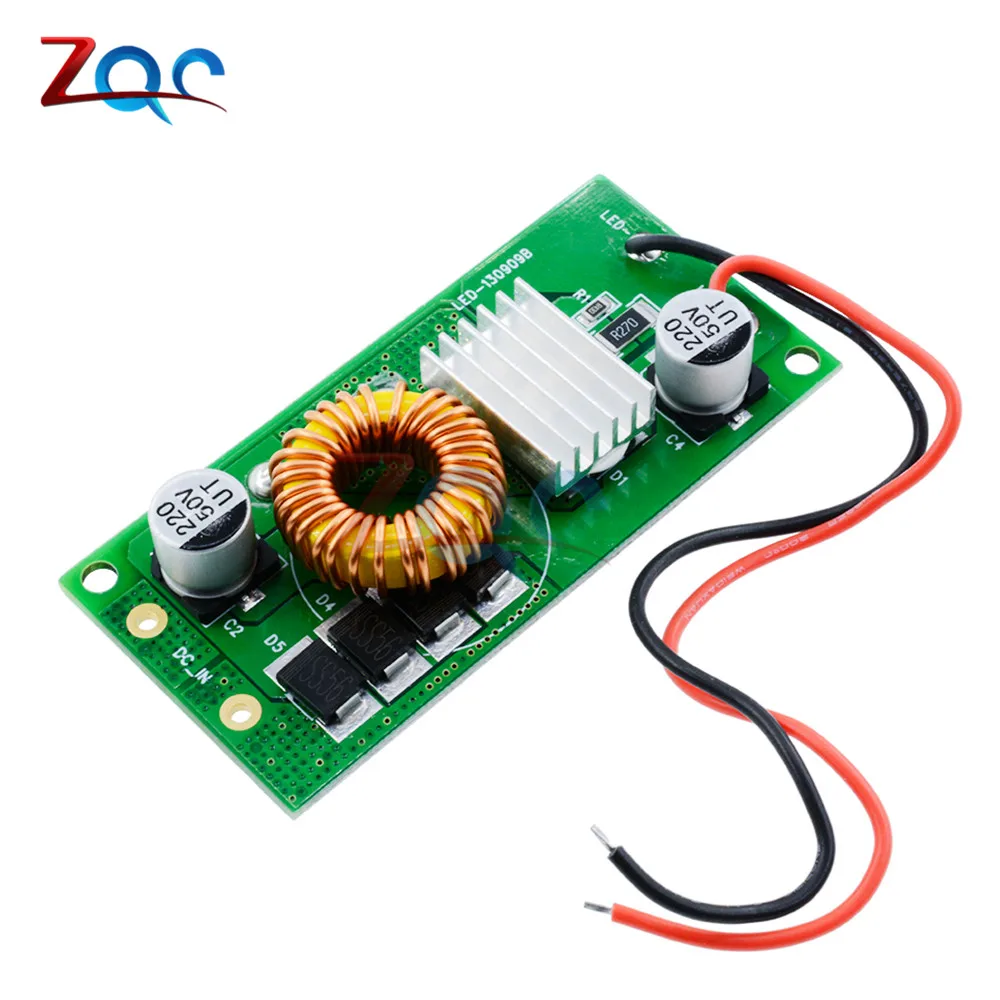 DC 12 -24V to DC 30 -38V Boost Converter LED Constant Current Driver Module 10W 20W 30W 50W DC Input Power Supply for LED Lamp