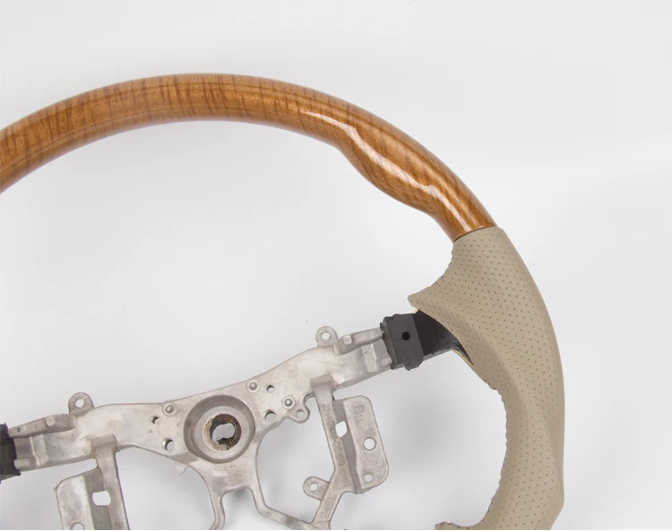 Fit for TOYOTA 50 SERIES ESTIMA PREVIA ACR50 Peach wood steering wheel