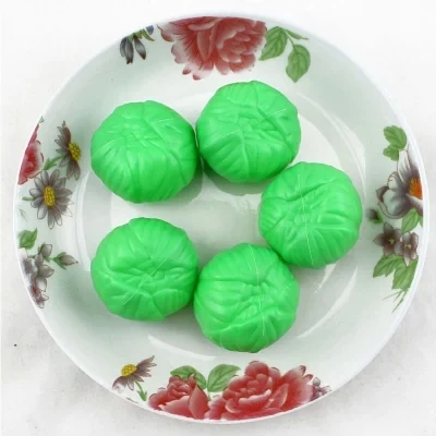 Casa de juegos de plástico para niñas, comida de simulación, verduras, repollo, juguetes cognitivos para niños, enseñanza de guardería