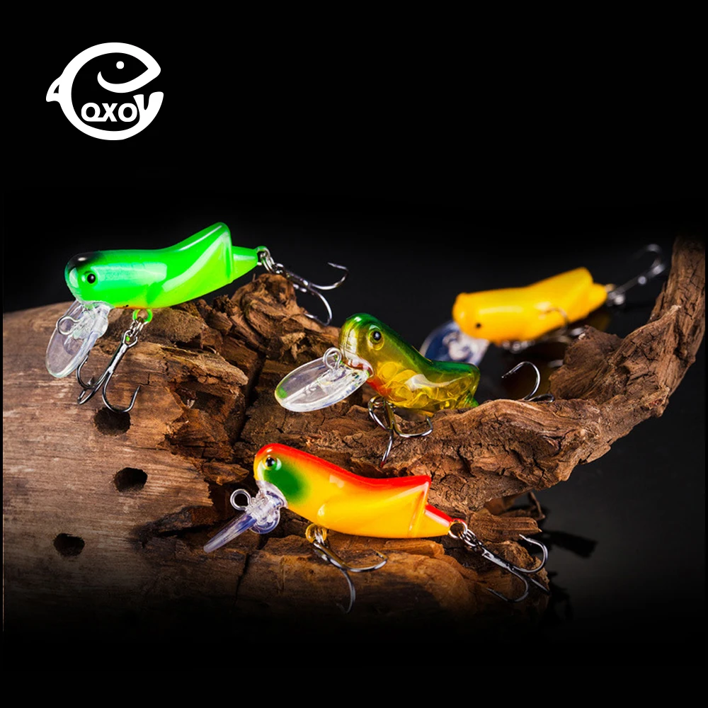 QXO Fishing Lures Spinner Squid Jig Trolls Locust Grasshopper Float Sea Lure For Fishing Whopper Plopper Tungsten Tackle