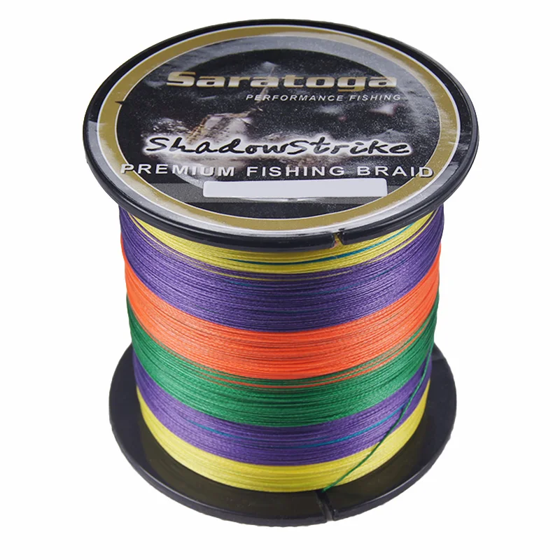 Saratoga 8 Strands 100% PE Braided Fishing Line Multifiament Fishing Wire 300m/330yard 6LB 30LB 40LB 60LB 80LB 100LB 200LB 300LB