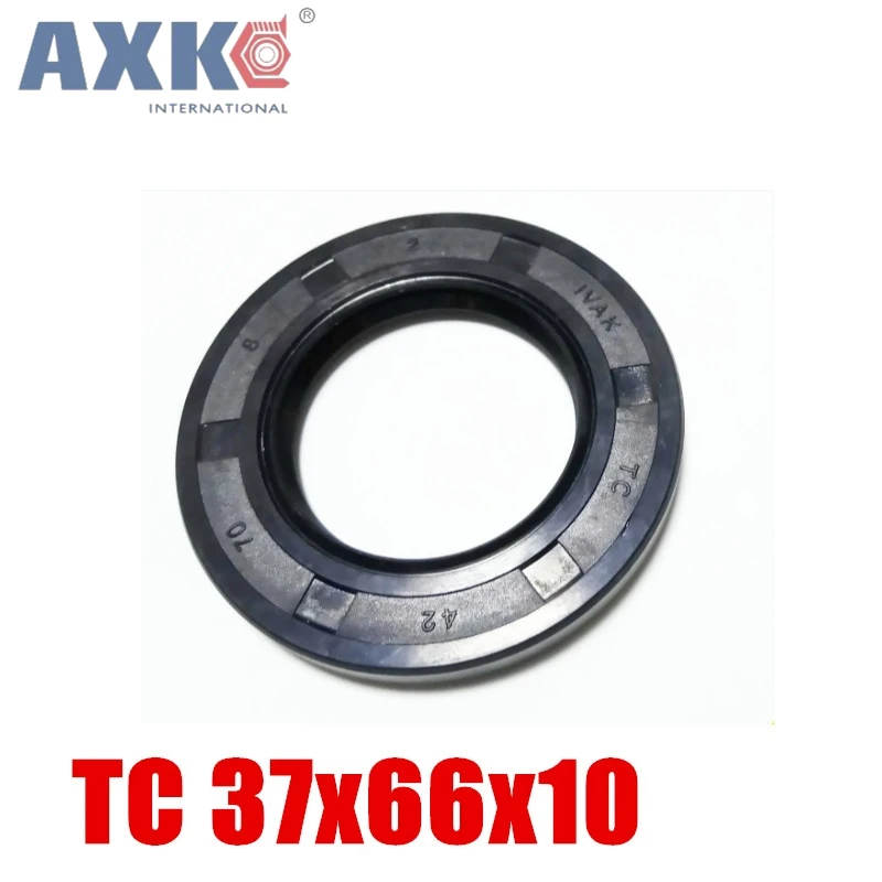 

10pcs AXK 37x66x10 TC37x66x10 NBR Skeleton Oil Seal 37*66*10 Seals AXK high-quality Seals Radial shaft seals Nitrile rubber