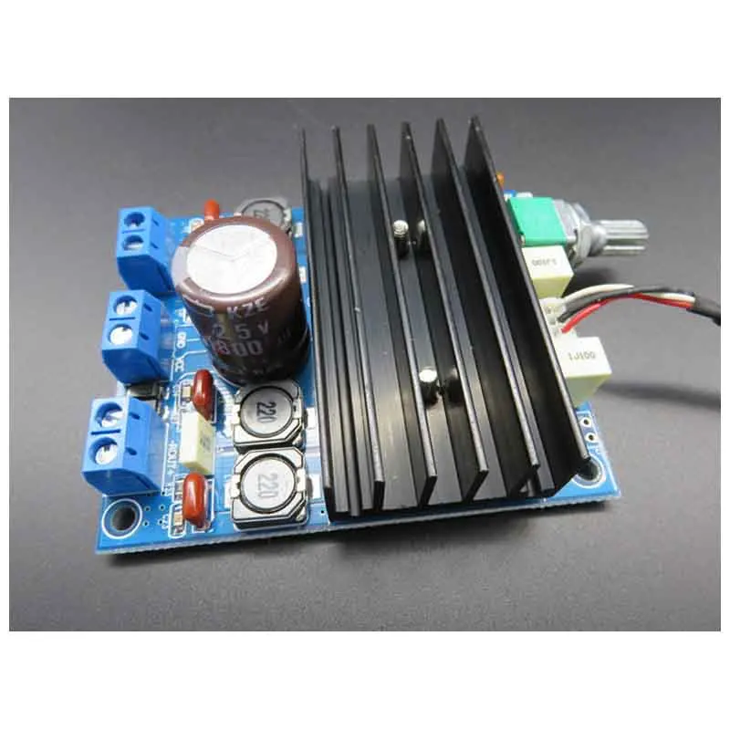 KYYSLB DC12-24V TDA7492 50 Вт * 2 2-канальная плата цифрового усилителя с регулировкой громкости, плата домашнего аудиоусилителя 20 Гц-20 кГц