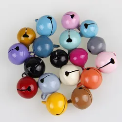 10Pcs Mix Color Copper Stoving Varnish Bells Christmas Jingle Bells Pendant Handmade Party DIY Crafts Accessories