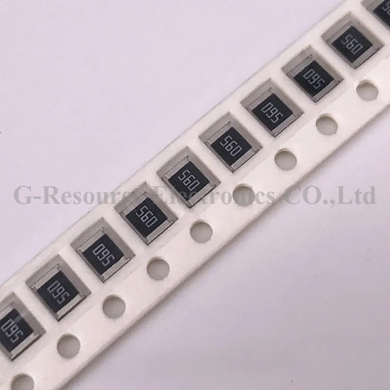 

(100pcs) 1210 5% 56R SMD Thick Film Chip Resistor