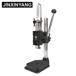 Jinxinyang manual de couro máquina da imprensa da mão pequena industrial mini máquina de perfuração industrial