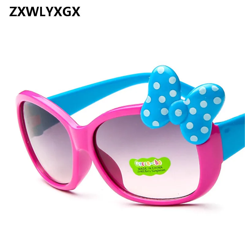 Children Goggle Girls Alloy Sunglasses Hot Fashion  Boys Girls Baby Child Classic Retro Cute Sun Glasses