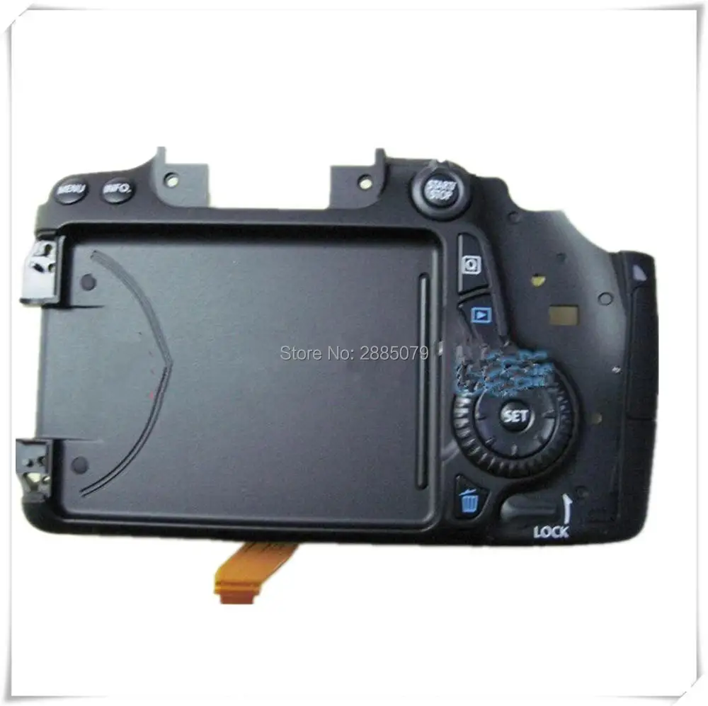 New original 70D Back cover 70D After the shell with key with flex for Canon 70D cover SLR Camera Repair Part